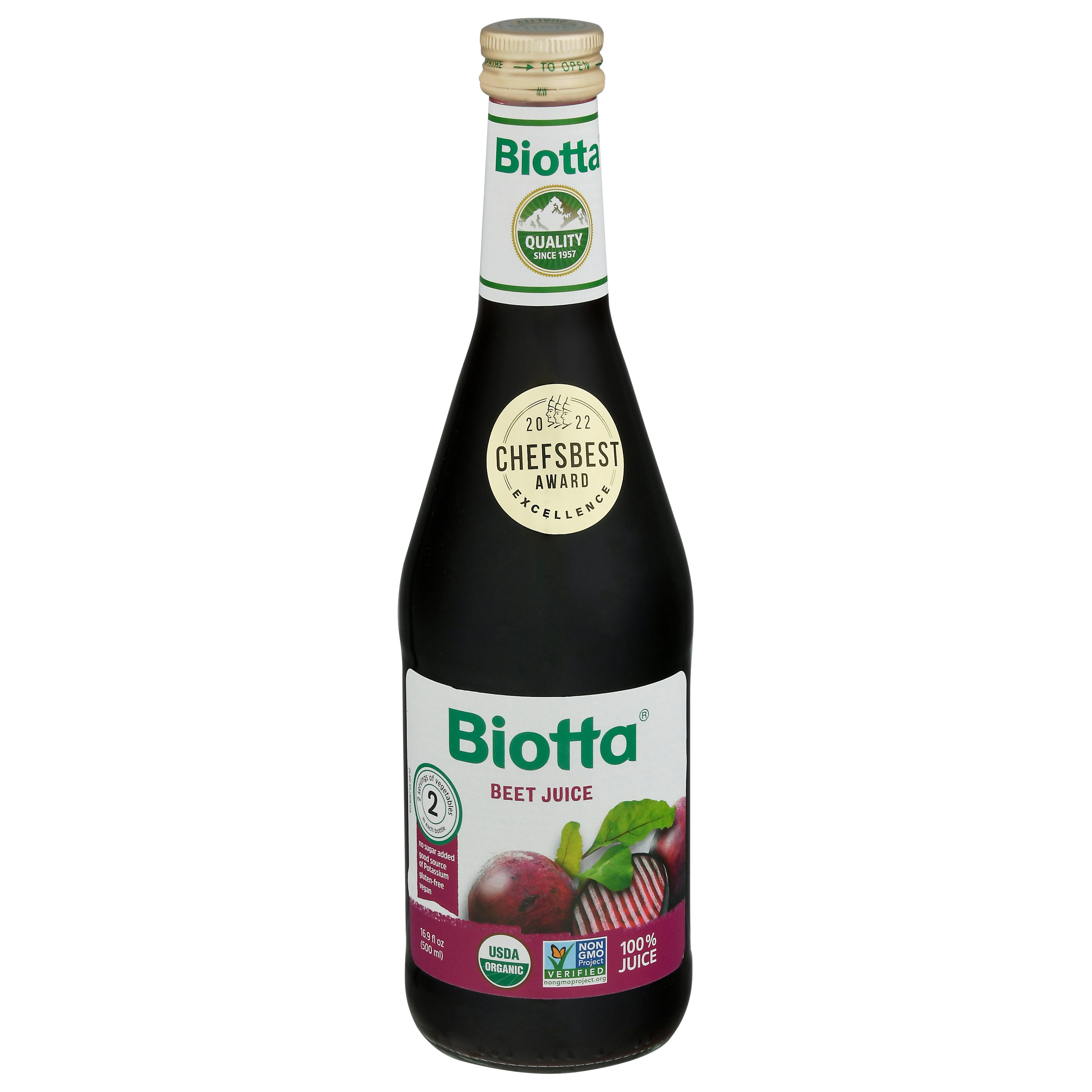 Biotta Organic Beet Juice 16.9 oz (Pack Of 6)
