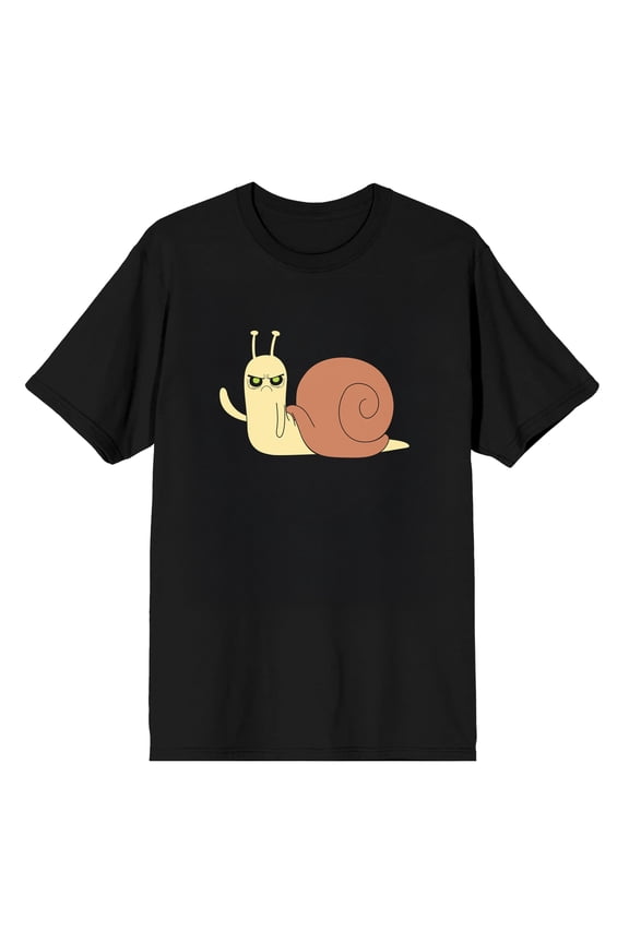 Adventure Time Lich Snail Men's Graphic Tee | 100% Cotton Crew Neck Short Sleeve T-Shirt | Officially Licensed Cartoon Network-XXL