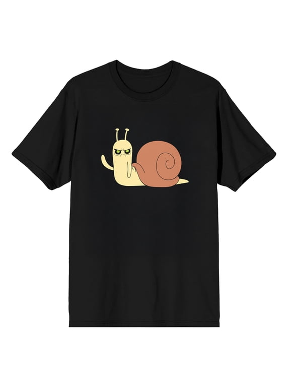 Adventure Time Lich Snail Men's Graphic Tee | 100% Cotton Crew Neck Short Sleeve T-Shirt | Officially Licensed Cartoon Network-XXL