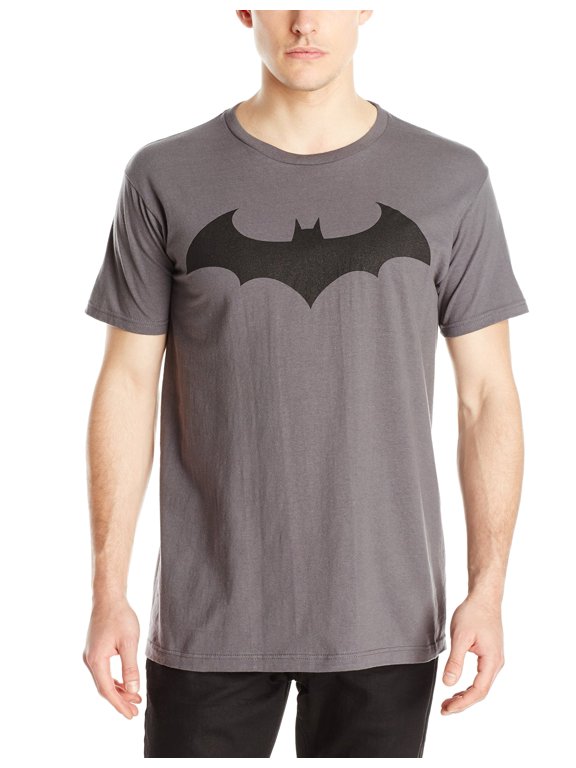 Bioworld Batman Bat Fly Men's Charcoal Tee (Large)
