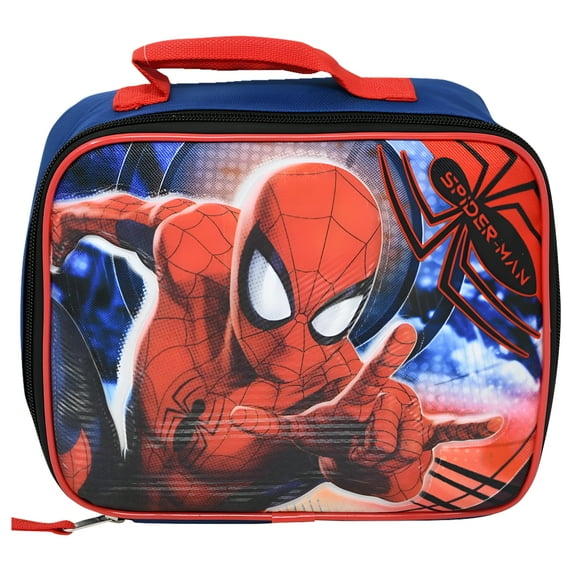 Bioworld Boys Spiderman Polyester Reusable Lunch Bag