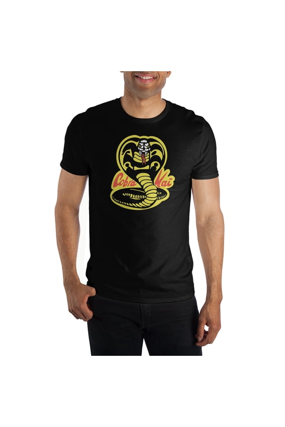 Cobra Kai Logo Short Sleeve Graphic Tee-XXL