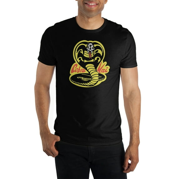Bioworld Cobra Kai Logo Short Sleeve Graphic Tee-XXL