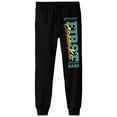 thumbnail image 1 of Bioworld Cobra Kai Strike First, Strike Fast Youth Black Jogger Pants-Small, 1 of 5