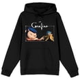 thumbnail image 1 of Bioworld Coraline Characters and Cat Scene Womens Full-Zip Hoodie | Dual-Sided Screen Print | Drawstring Hood, Ribbed Cuffs | Officially Licensed by LAIKA-Medium, 1 of 3