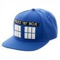 thumbnail image 1 of Bioworld Doctor Who Tardis Blue Snapback Hat, 1 of 3