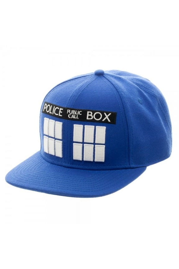 Doctor Who Tardis Blue Snapback Hat