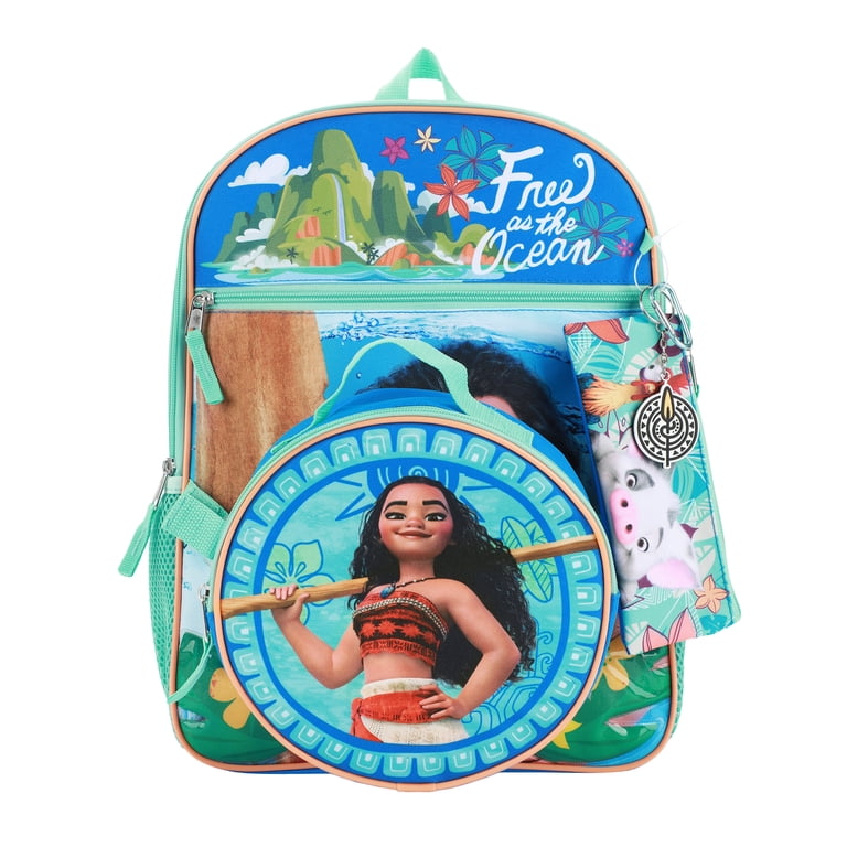 Disney's Moana 5-Piece Backpack & Lunchbox Set - Walmart.com