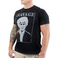 thumbnail image 1 of Bioworld Golden Girls Sophia "Savage" Adult T-Shirt | Black Unisex, 1 of 7