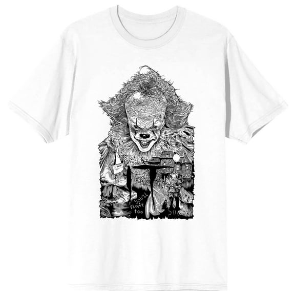 Bioworld It Pennywise Short-Sleeve T-Shirt- Small
