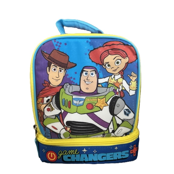 Bioworld Kids Insulated Lunch Bag with Handle Toy Story Drop Bottom Rectangle Lunch Bag