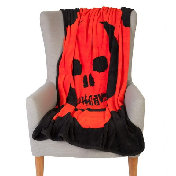 Bioworld Men's Gears of War Logo Throw Blanket