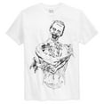thumbnail image 1 of Bioworld Mens Joker Sketch Graphic T-Shirt, White, Small, 1 of 2
