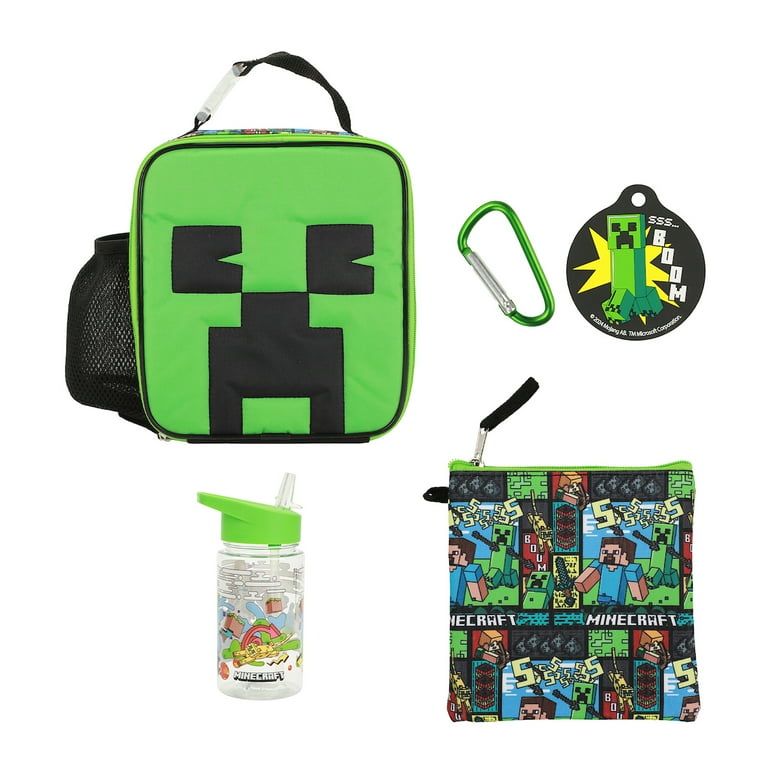 Minecraft Toy Minecraft Insulated Lunch Bag For Kids Snacks Lunch