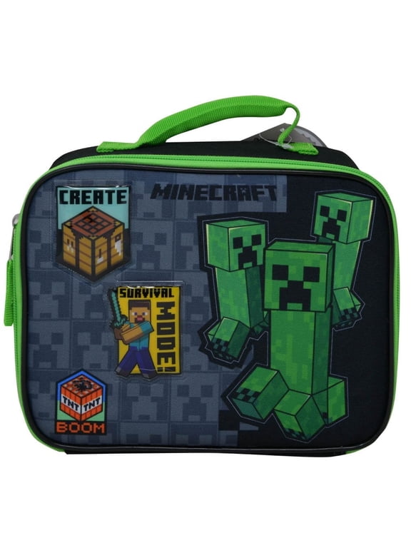 Minecraft Reusable Lunch Bag, Rectangle
