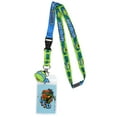 thumbnail image 1 of Teenage Mutant Ninja Turtles Character Design ID Badge Holder Lanyard With 2" Rubber Charm, 1 of 7