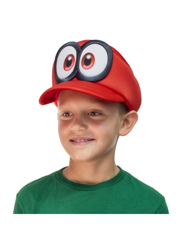 Super Mario Odyssey Cappy Hat Kids Cosplay Accessory