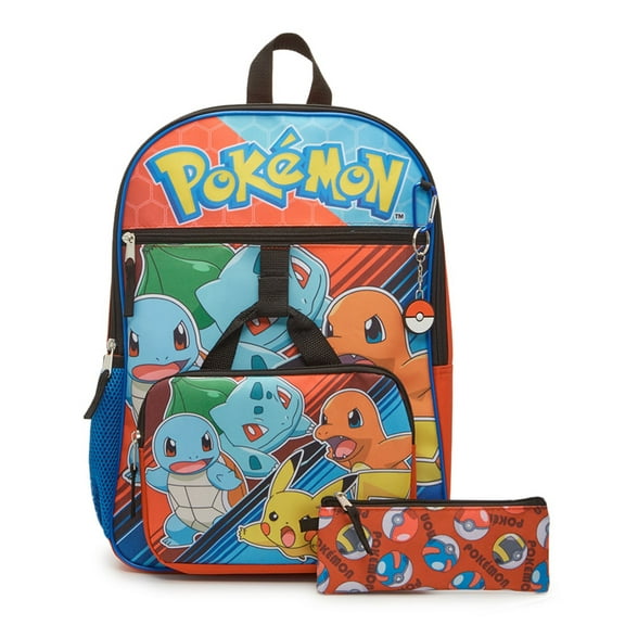 Bioworld Pokemon 5 piece Backpack Set