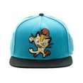 thumbnail image 1 of Bioworld Pokemon Meowth Color Block Snapback Hat, 1 of 3