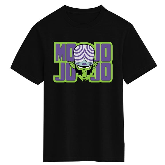 Bioworld Powerpuff Girls Mojo Jojo Boys Youth Graphic Tee | Screen-Printed Character Art | Short Sleeve Crew Neck | Officially Licensed Cotton T-Shirt-XL