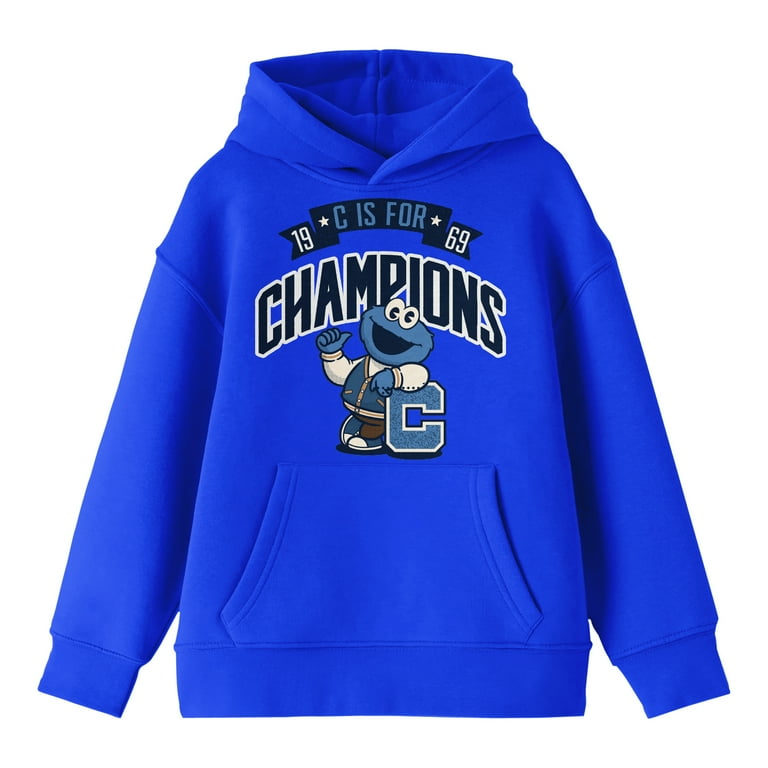 Cookie monster champion hoodie sale