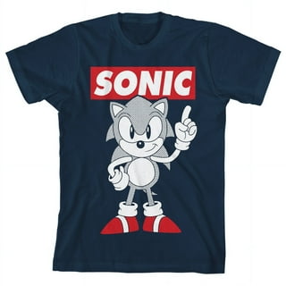 Sonic Classic Head Unisex T-Shirt The Hedgehog Sega – Fancy Dress For You