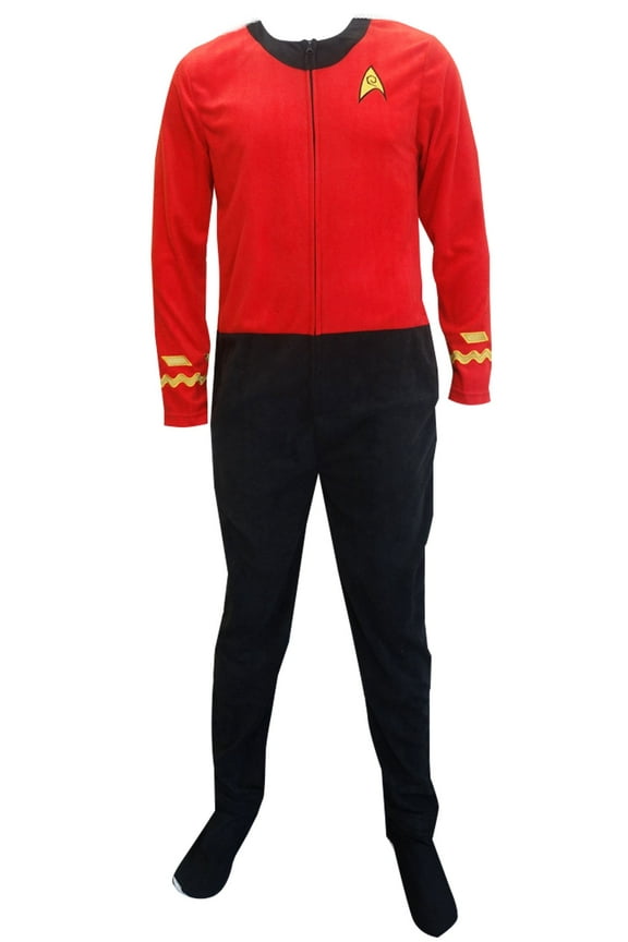 Star Trek Men's Red Union Suit Medium Male