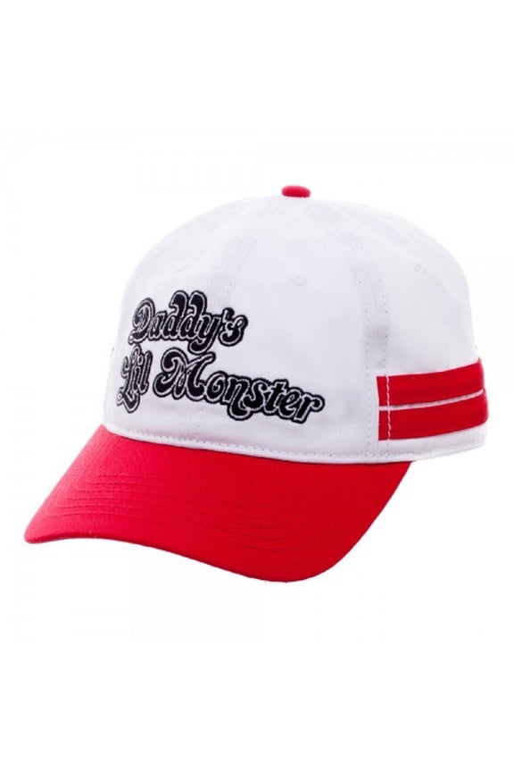 Suicide Squad Daddy's Lil Monster Adjustable Hat White