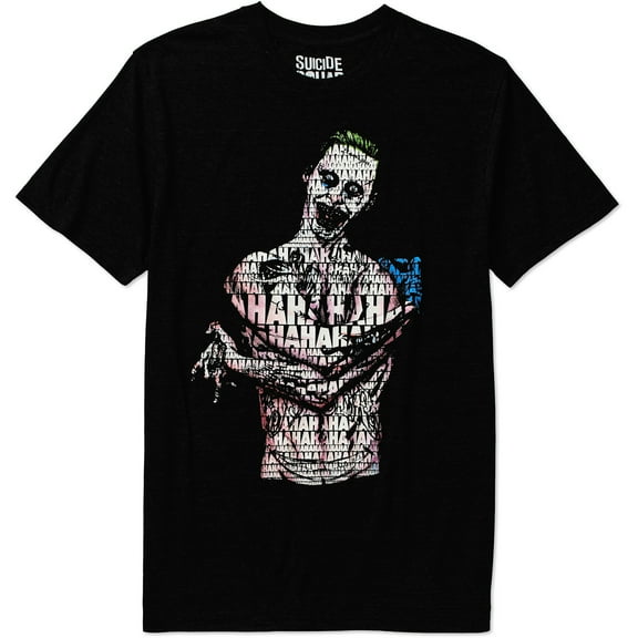 Bioworld Suicide Squad Joker Hahaha Shirt: Medium Unisex