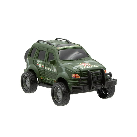 Bioworld Super Cool Truck Superior Force Camo Military Toy Truck