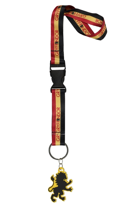 Harry Potter Gryffindor Hogwarts Wristlet Keychain Breakaway Lanyard Wrist Strap for Keys, ID Badge, Wallet, Cell Phone