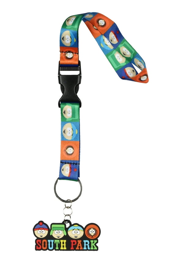 South Park Cartman Kenny Wristlet Strap Lanyard For Keys | Hand and Wrist Lanyard For Wallet Keychain