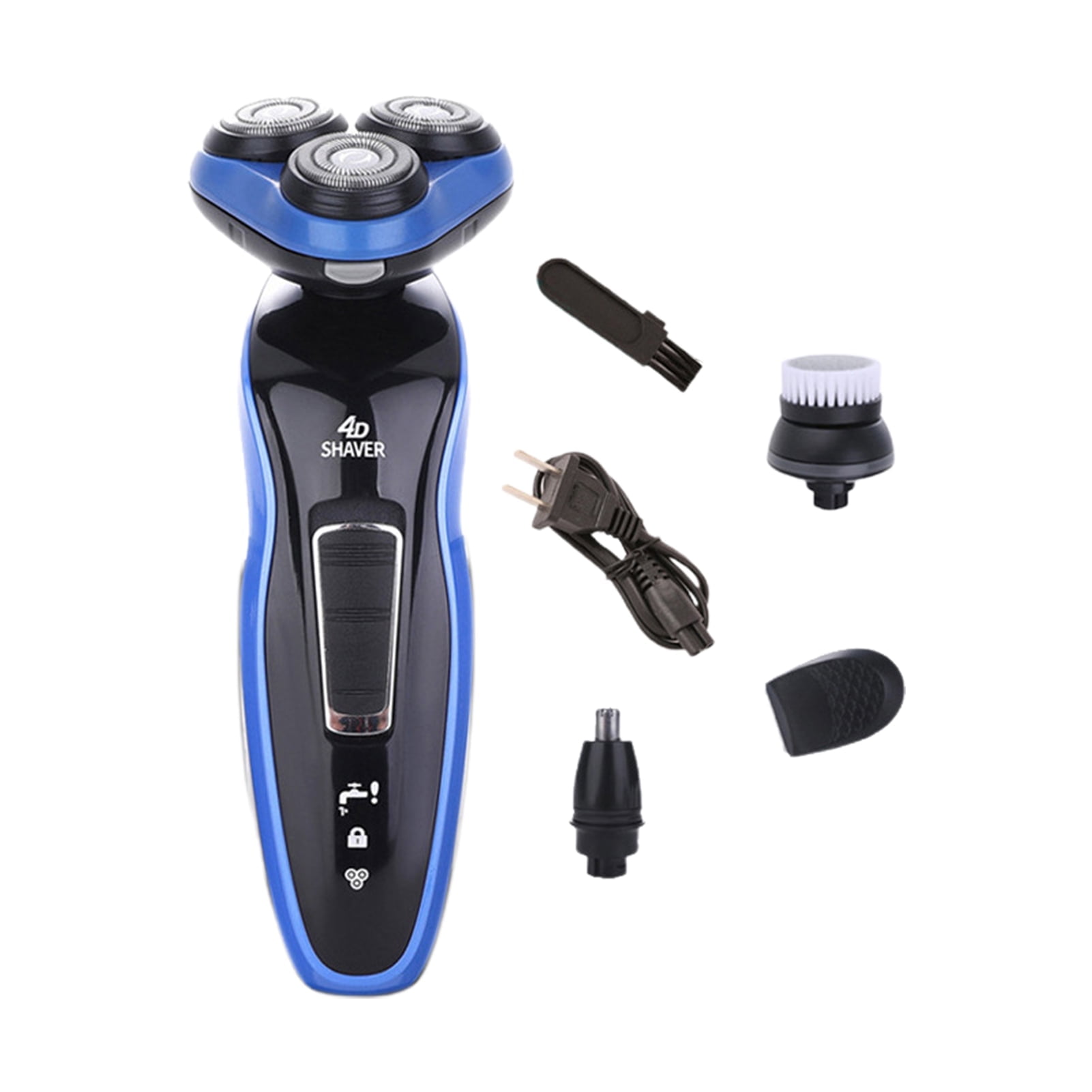 Biplut 1 Set Men Razor Sharp Low Noise Floating 3 Heads Blade Flickup