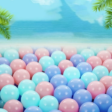 Biplut 100Pcs Ball Pit Balls Funny Long Life Span Boys Girls Mixed Colors Ocean Balls Pool Accessories