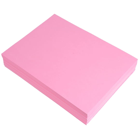 Biplut 100Pcs/Set Copy Paper Festive Touch No Odor DIY Dual-side Use Art Paper for Office (Light Pink)