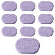 Biplut 10Pcs Soap Sheets Disposable Travel Use Mini Portable Scented Handwashing Effervescent Hand Sanitizer Tablets (Purple)