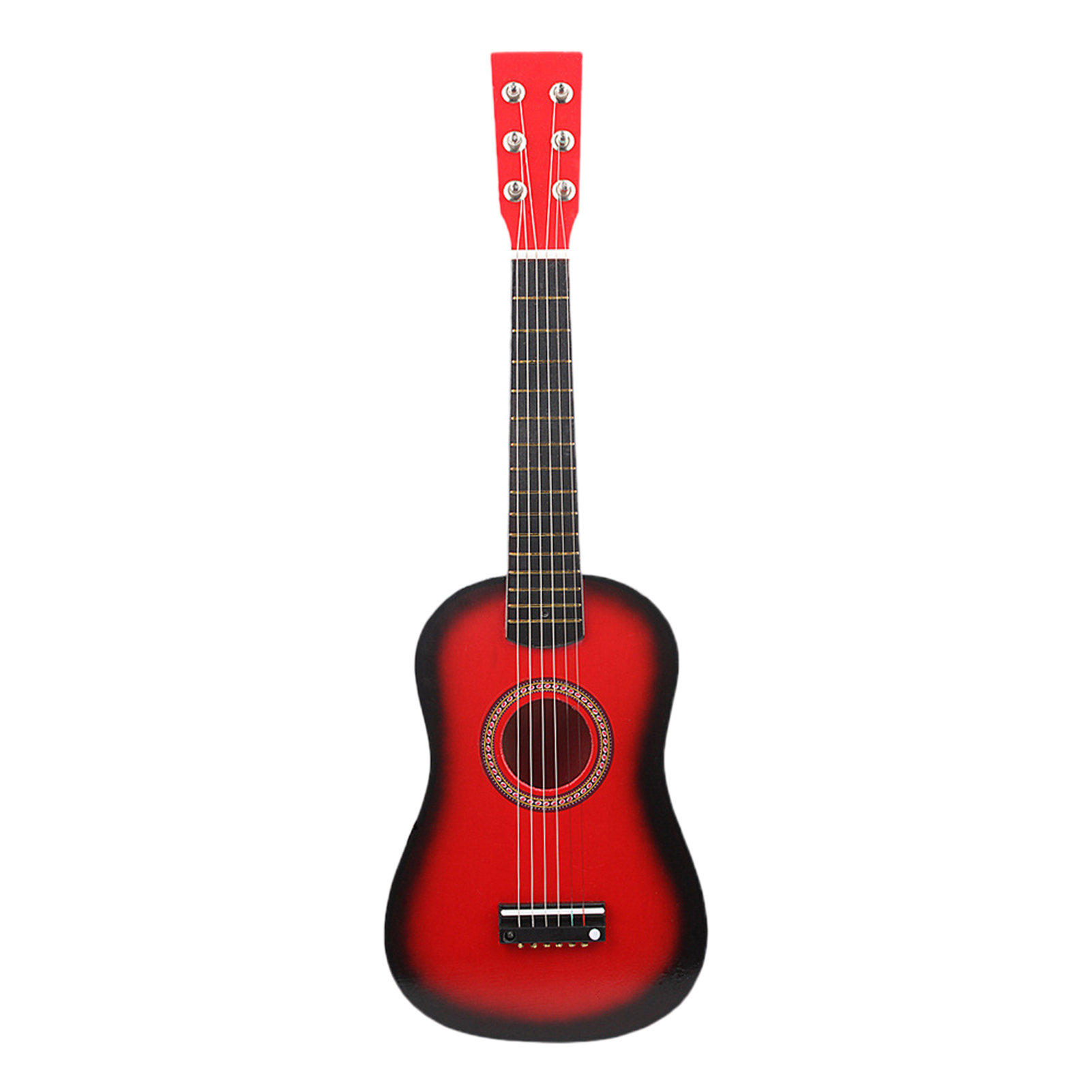 Biplut 23Inch 6 Strings Children Guitar Smooth Edge Wood Educational