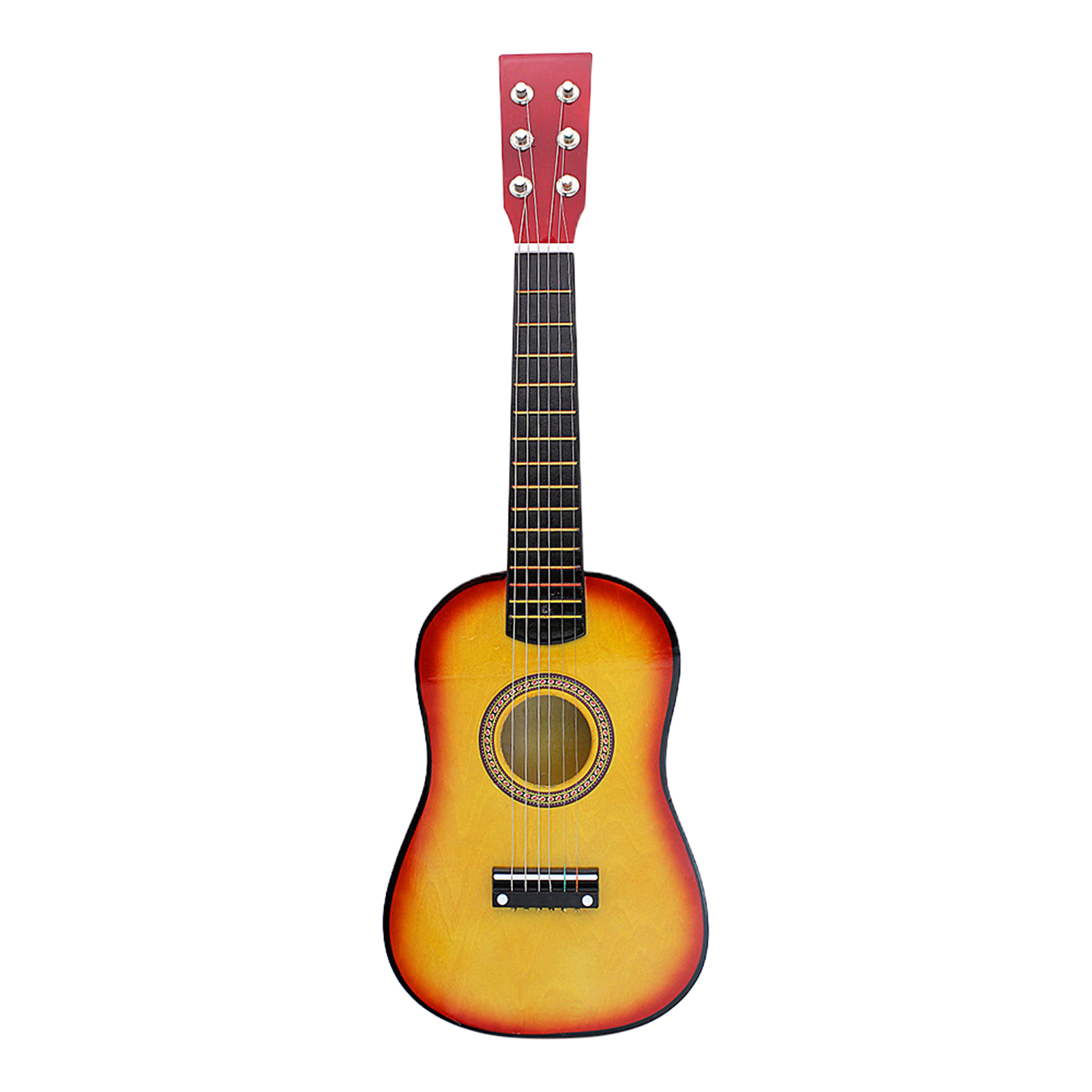 Biplut 23Inch 6 Strings Children Guitar Smooth Edge Wood Educational