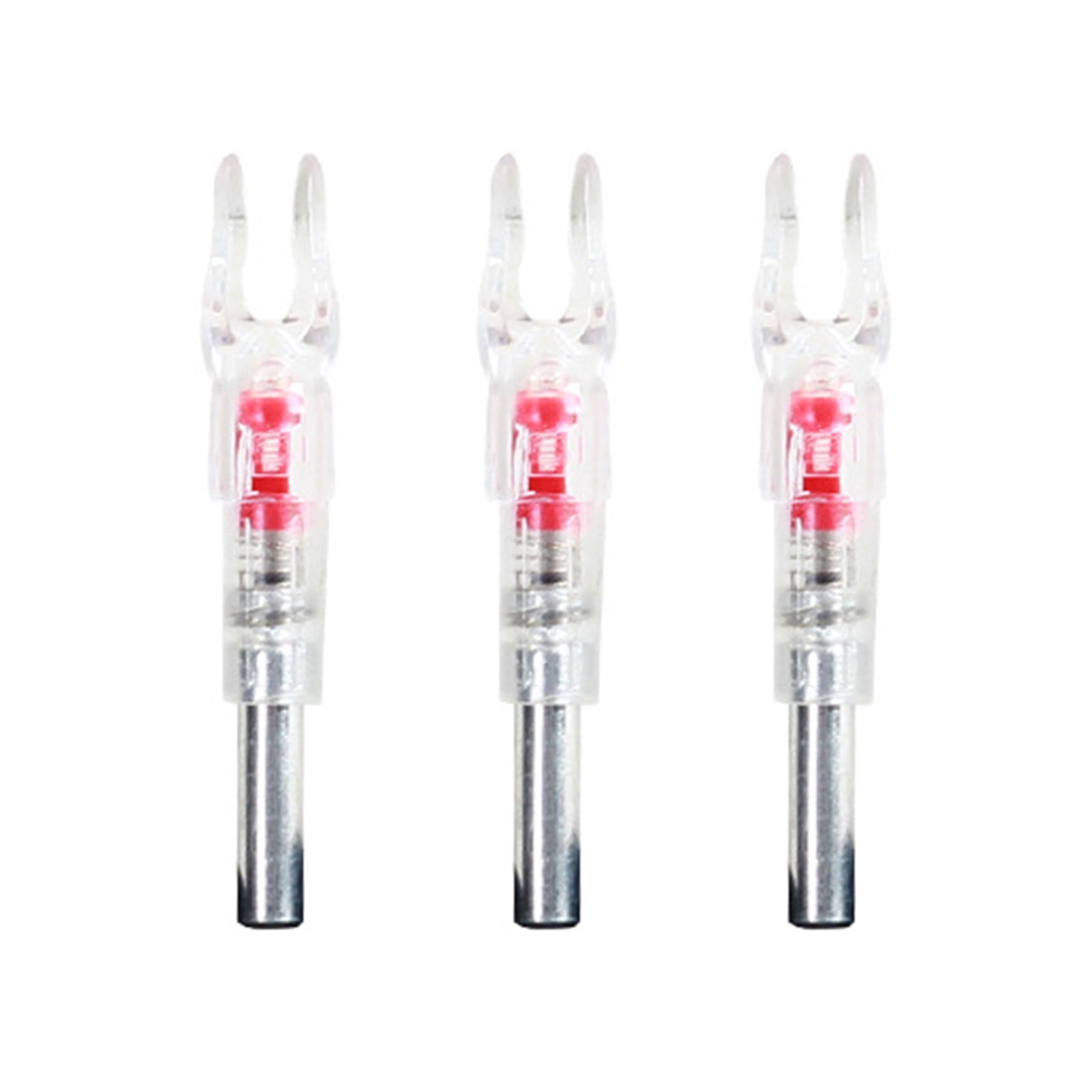 Biplut 3Pcs Hunting Lighted Nocks UltraBright NonGlaring Battery