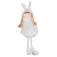 thumbnail image 1 of Biplut Angel Doll Super Soft Adorable Appearance Dual Hanging Legs Fine Texture Rabbit Ear Design Decorative Cloth Lovely Xmas Angel Dolls Christmas Decoration Birthday Gift (Women), 1 of 13