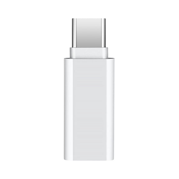 Biplut Audio Adapter Professional Universal Multifunctional High Fidelity Sound Stable Signal Audio Conversion Portable Type-C USB-C to 3.5mm Headphone Jack Converter for External Microphone (White)