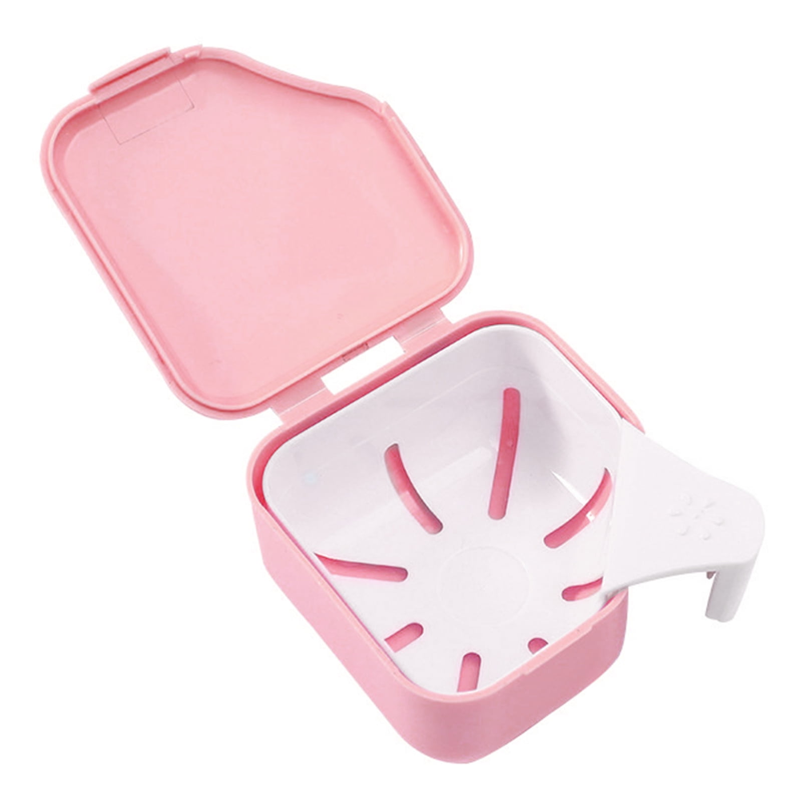 Biplut Denture Storage Box Anticrack Store Dentures Professional