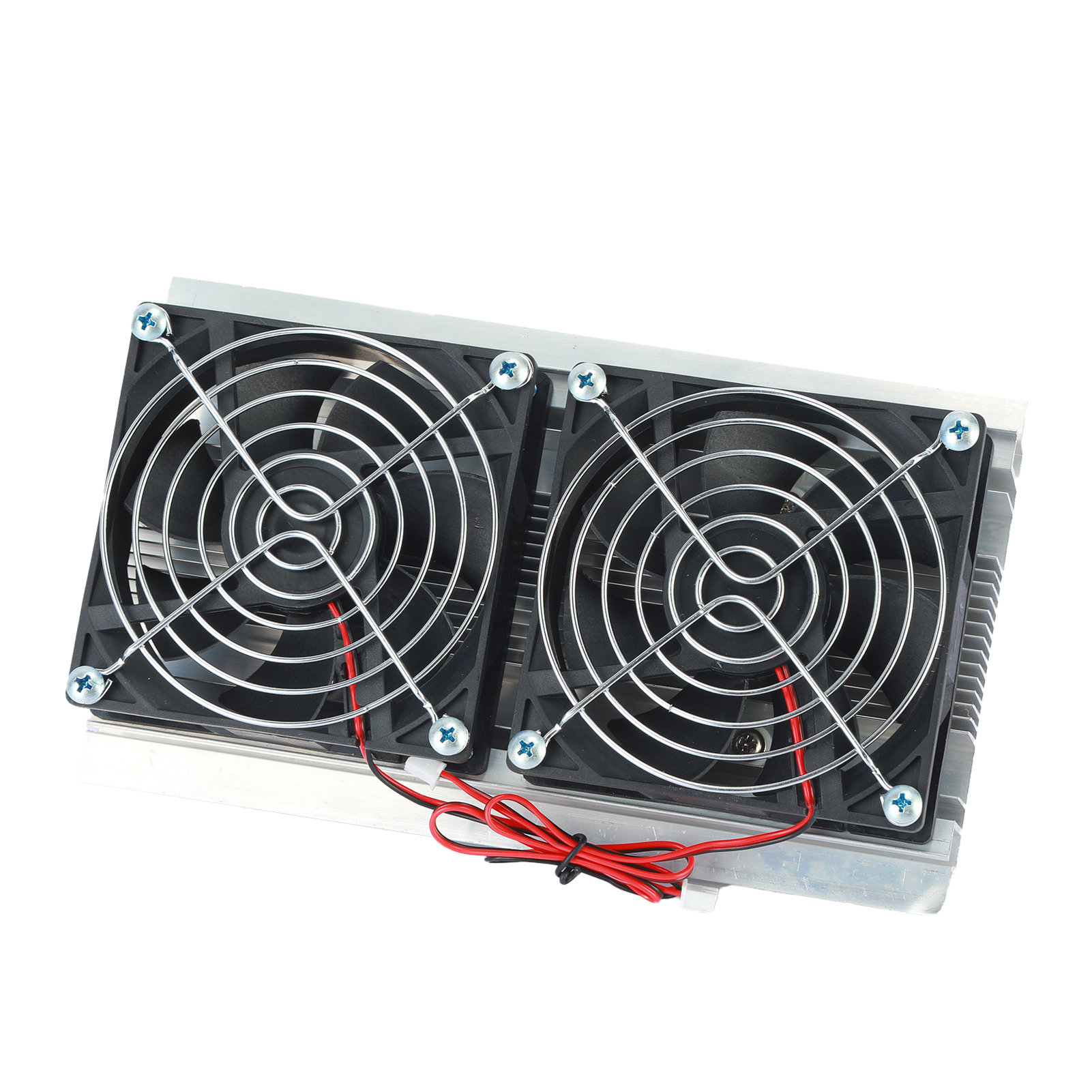 Biplut Double Fan Thermoelectric Cooler Quick Cooling Fireproof ABS