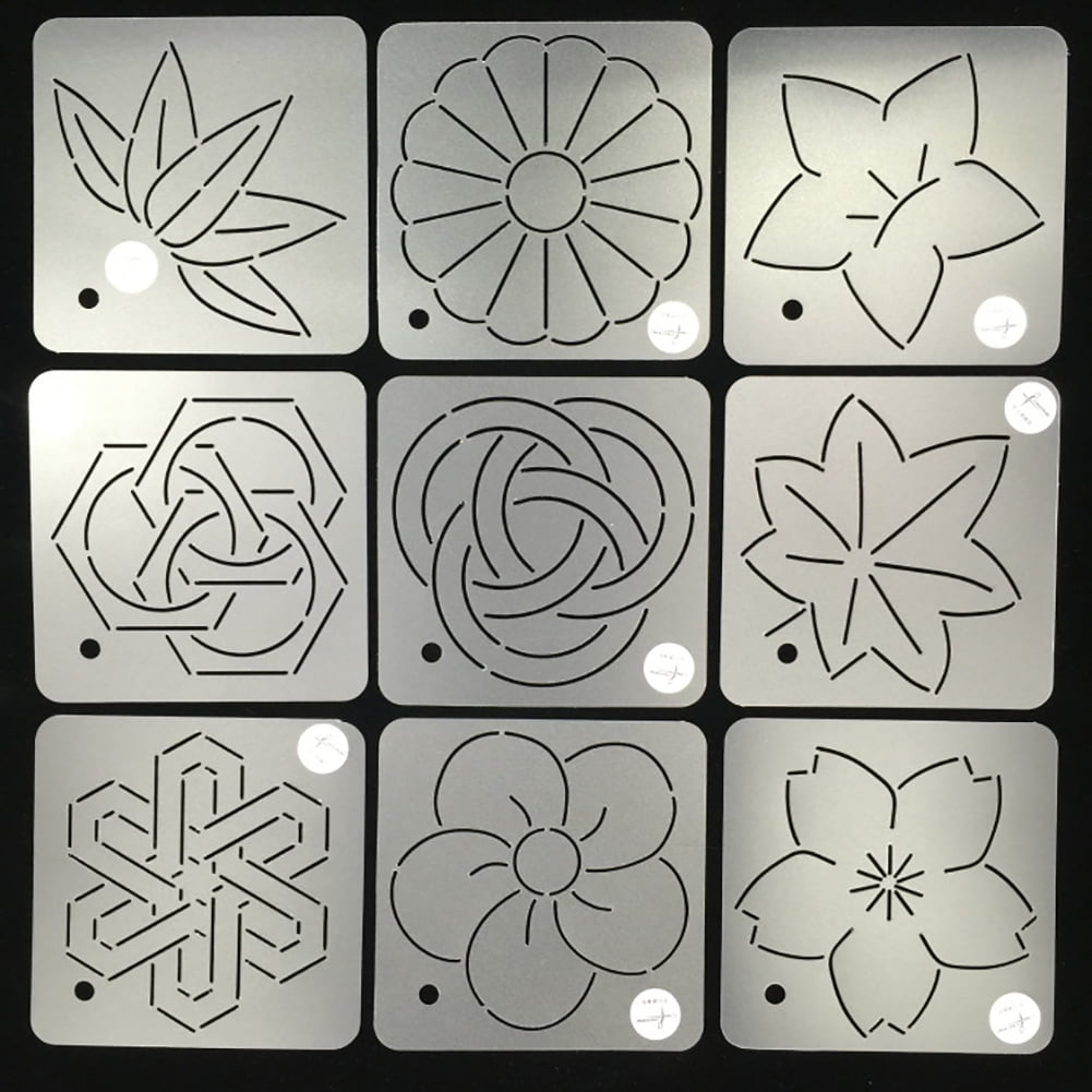 Biplut Embroidery Quilt Matte Template Stencils Drawing Craft Tool ...