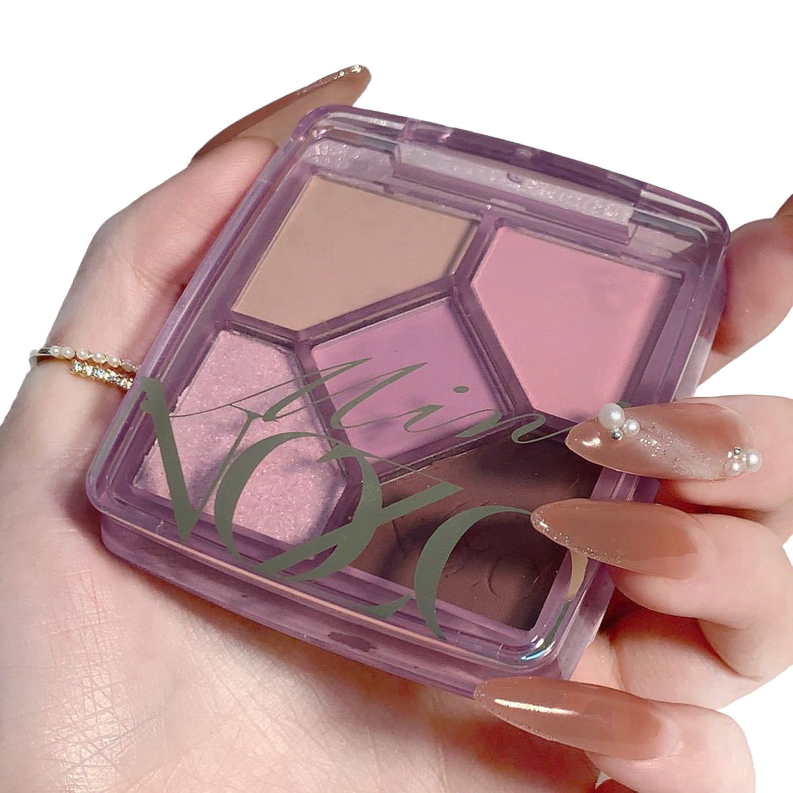 Biplut Eyeshadow Palette Neutral Tones Blendable Shiny Visual Effect NonIrritation Delicate