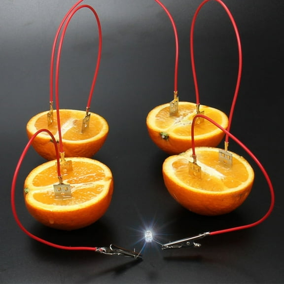 Biplut Fruit Battery Light Diode Generator Science Experiment Kit Student Education Toy