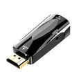 thumbnail image 1 of Biplut HDMI-compatible Male to VGA Female High Clarity 1080P Video Audio Adapter Converter for PC Projector (Black), 1 of 13