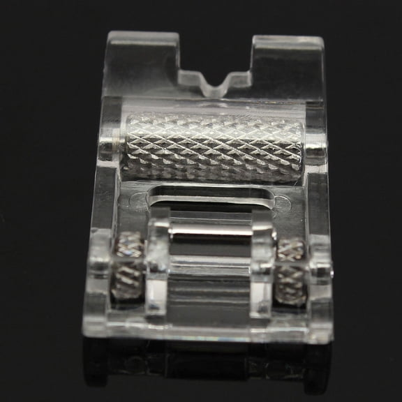 Biplut Low Shank Roller Presser Foot for Singer Brother Janome Home Sewing Machine