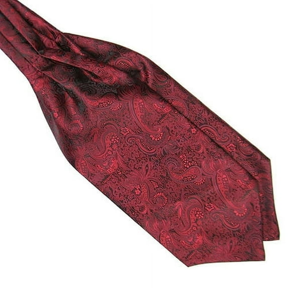 Biplut Men's Classic Colorful Silky Satin Wedding Banquet Necktie Cravat Ascot Tie