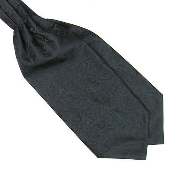 Biplut Men's Classic Colorful Silky Satin Wedding Banquet Necktie Cravat Ascot Tie